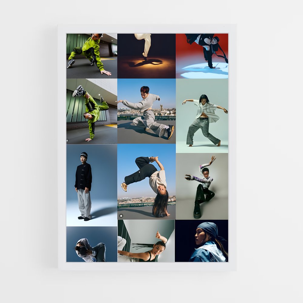 Poster Freestyle session – affiche Danse (vue 3)